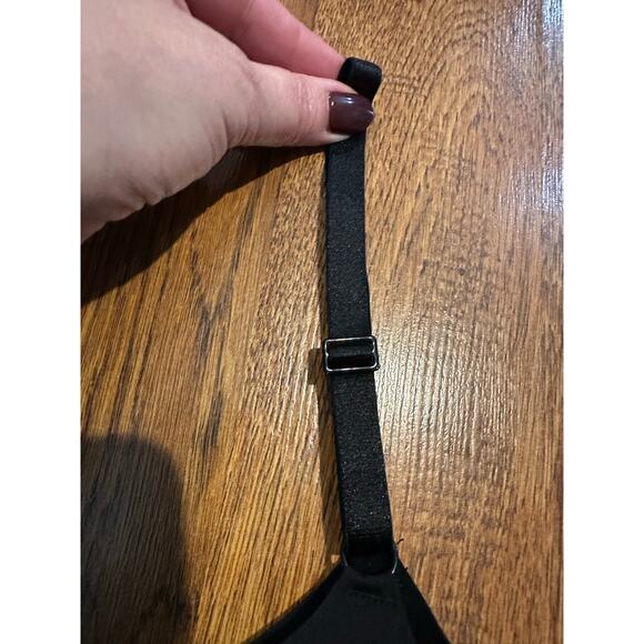 True & Co Women's True Body Scoop Neck Bralette Black Size XL NWT Adjustable - Picture 4 of 9